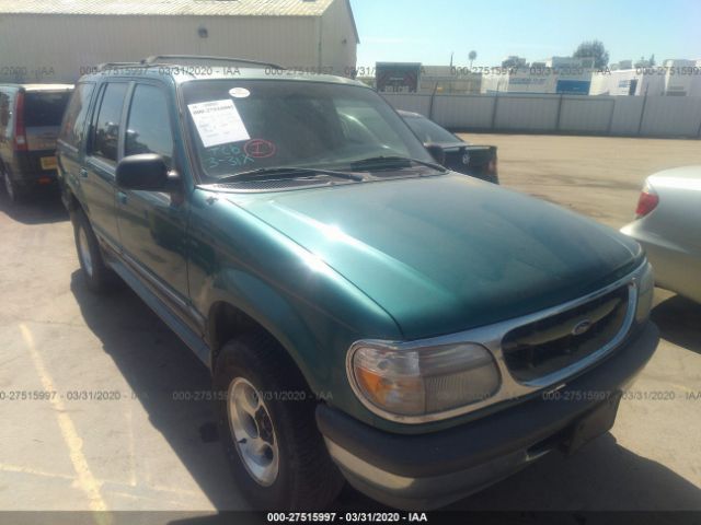 1FMZU34E7WZA76267 - 1998 FORD EXPLORER  Green photo 1