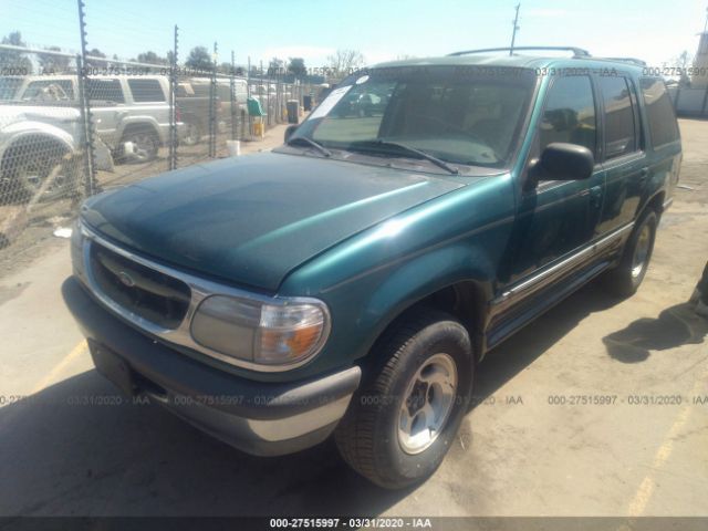 1FMZU34E7WZA76267 - 1998 FORD EXPLORER  Green photo 2