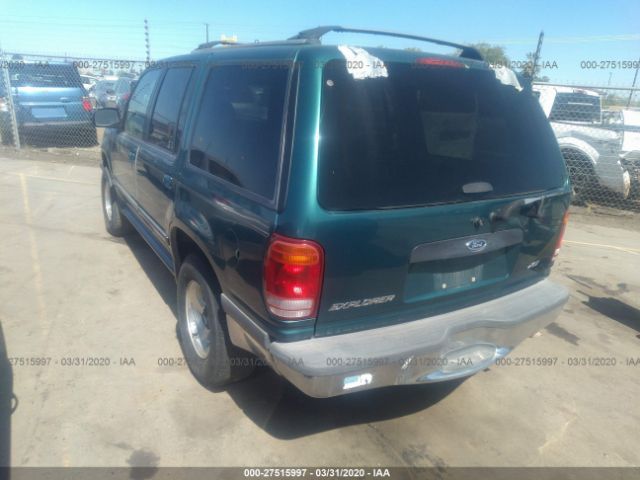 1FMZU34E7WZA76267 - 1998 FORD EXPLORER  Green photo 3