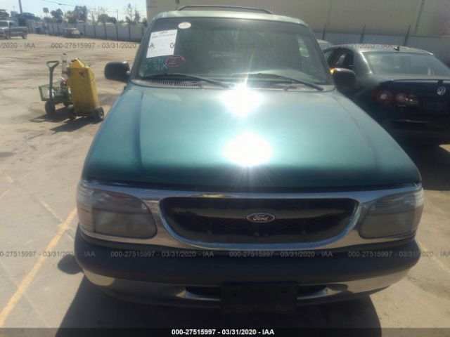 1FMZU34E7WZA76267 - 1998 FORD EXPLORER  Green photo 6