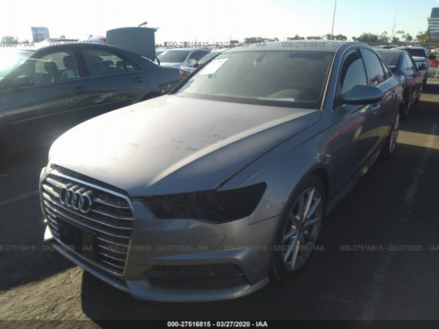 WAUC8AFC5HN121891 - 2017 AUDI A6 PREMIUM Gray photo 2