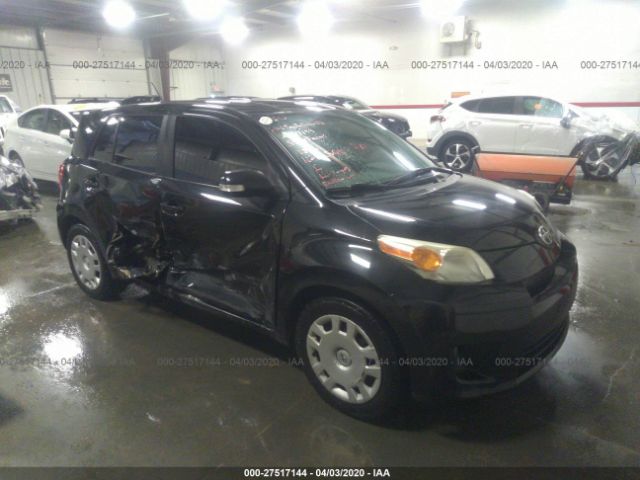 JTKKU4B43A1004178 - 2010 TOYOTA SCION XD  Black photo 1