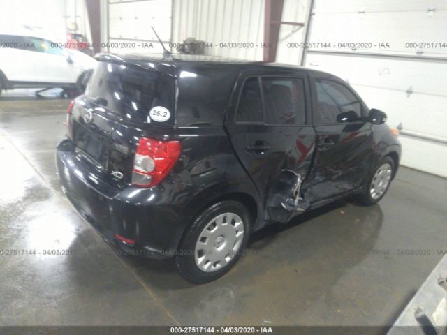 JTKKU4B43A1004178 - 2010 TOYOTA SCION XD  Black photo 4