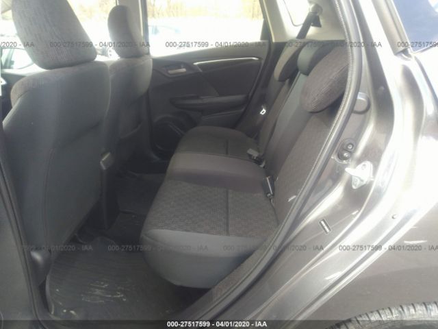 JHMGK5H57GX034829 - 2016 HONDA FIT LX Gray photo 8