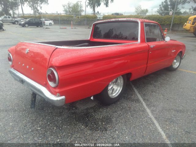 0000002R27U178102 - 1962 FORD FALCON  Red photo 4