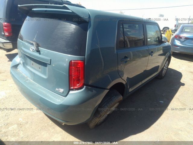 JTLKE50E281010378 - 2008 TOYOTA SCION XB Blau Foto 4