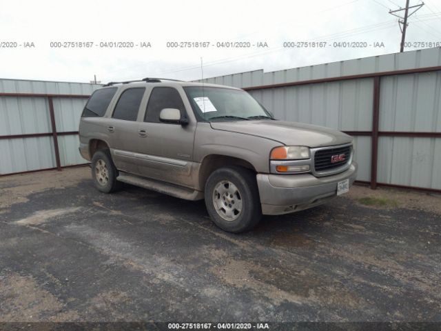 1GKEC13Z62R212031 - 2002 GMC YUKON  Silver photo 1