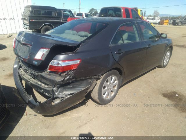 4T1BB46K29U067851 - 2009 TOYOTA CAMRY HYBRID Gray photo 4