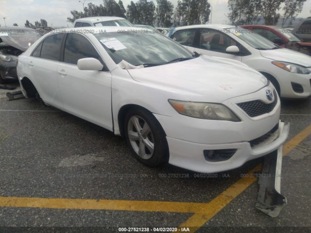 4T1BF3EK7BU586769 - 2011 TOYOTA CAMRY SE/LE/XLE White photo 1