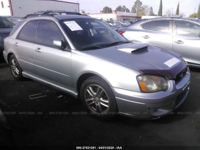 JF1GG29625H807132 - 2005 SUBARU IMPREZA WRX/VDT Silver photo 1