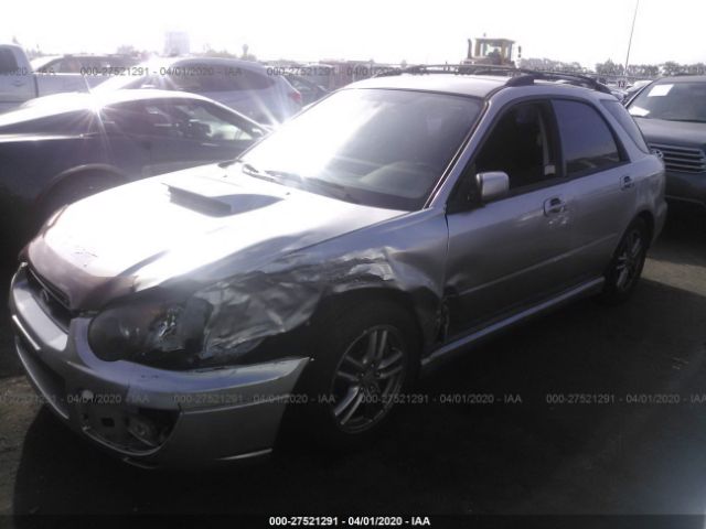 JF1GG29625H807132 - 2005 SUBARU IMPREZA WRX/VDT Silver photo 2