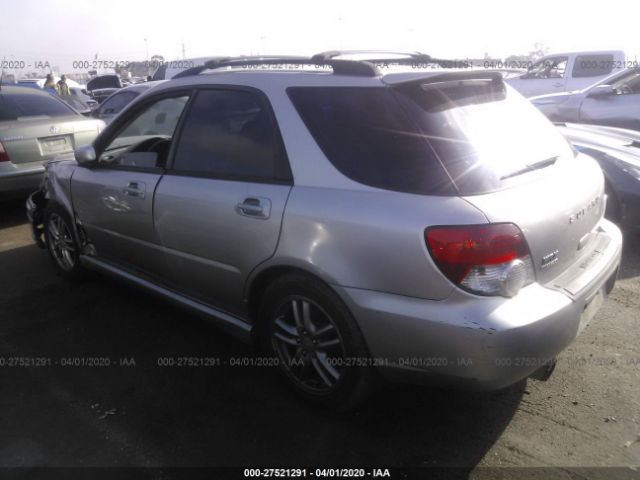 JF1GG29625H807132 - 2005 SUBARU IMPREZA WRX/VDT Silver photo 3