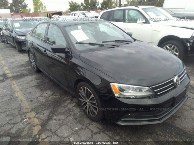 3VWD17AJ1GM243481 - 2016 VOLKSWAGEN JETTA SPORT Black photo 6