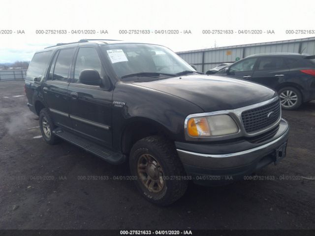 1FMRU1662YLA45492 - 2000 FORD EXPEDITION XLT Black photo 1