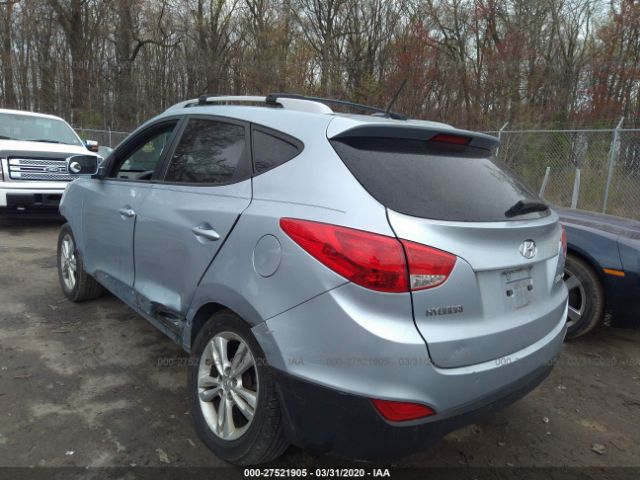 KM8JU3AC8CU408029 - 2012 HYUNDAI TUCSON GLS/LIMITED 浅蓝色 照片 3