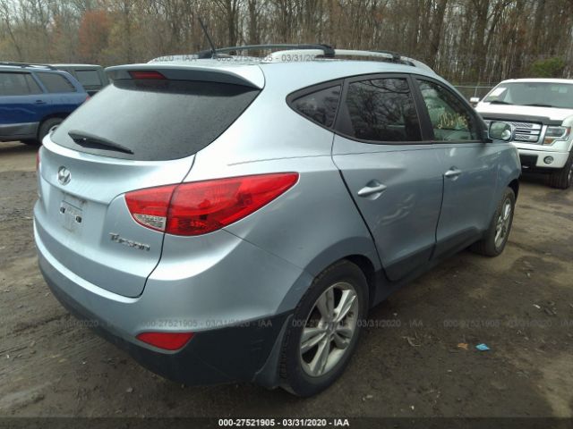 KM8JU3AC8CU408029 - 2012 HYUNDAI TUCSON GLS/LIMITED 浅蓝色 照片 4