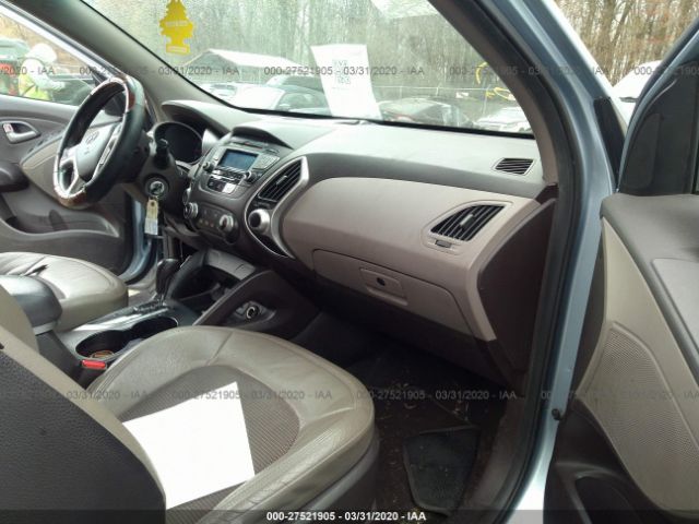 KM8JU3AC8CU408029 - 2012 HYUNDAI TUCSON GLS/LIMITED 浅蓝色 照片 5