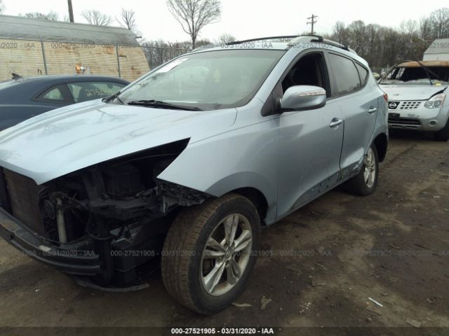 KM8JU3AC8CU408029 - 2012 HYUNDAI TUCSON GLS/LIMITED 浅蓝色 照片 6