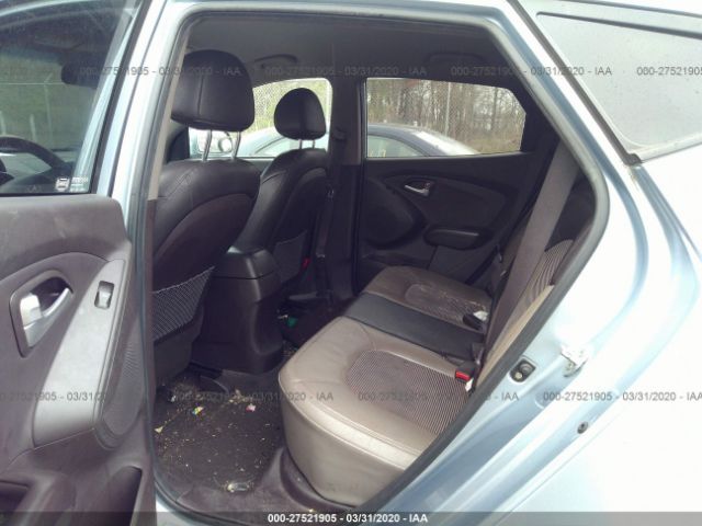KM8JU3AC8CU408029 - 2012 HYUNDAI TUCSON GLS/LIMITED 浅蓝色 照片 8