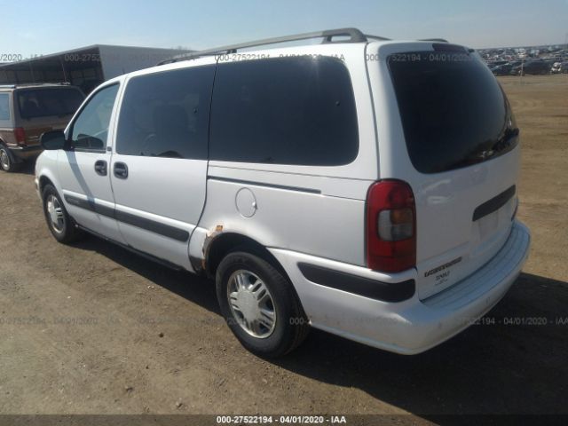 1GNDX13E43D316323 - 2003 CHEVROLET VENTURE LUXURY White photo 3