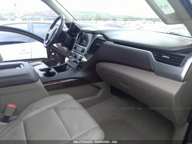 1GNSKBKC1FR570123 - 2015 CHEVROLET TAHOE K1500 LT Brown photo 5