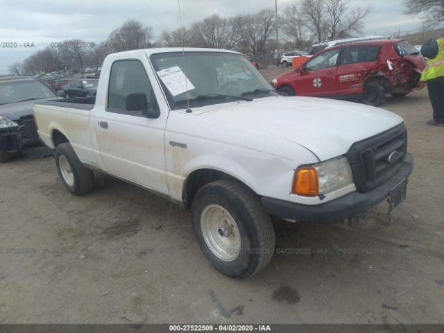 1FTYR10U04PA83069 - 2004 FORD RANGER  White photo 1