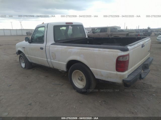 1FTYR10U04PA83069 - 2004 FORD RANGER  White photo 3