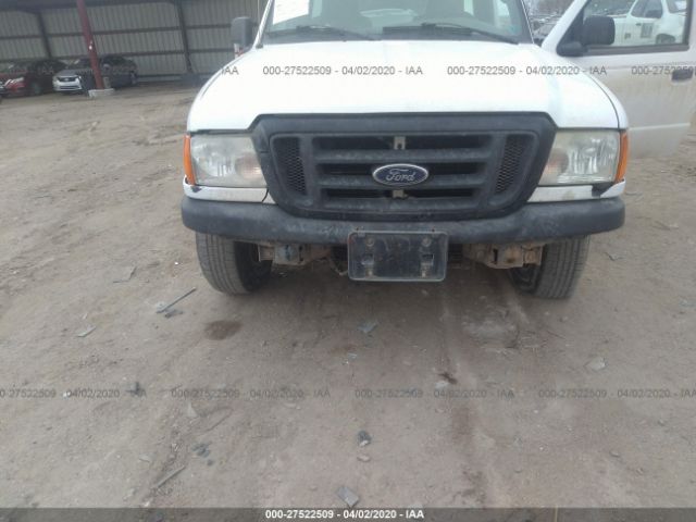 1FTYR10U04PA83069 - 2004 FORD RANGER  White photo 6