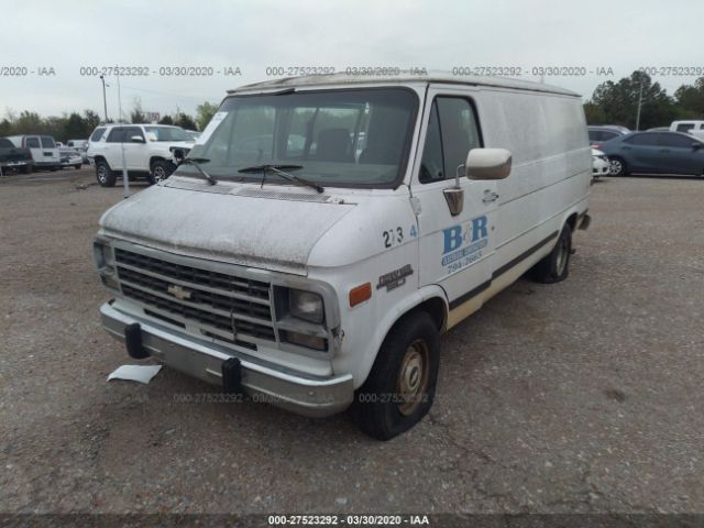 1GCEG25H0SF208195 - 1995 CHEVROLET G20  White photo 2