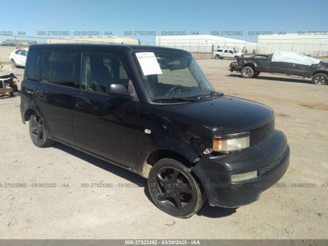 JTLKT324540157616 - 2004 TOYOTA SCION XB Black photo 1