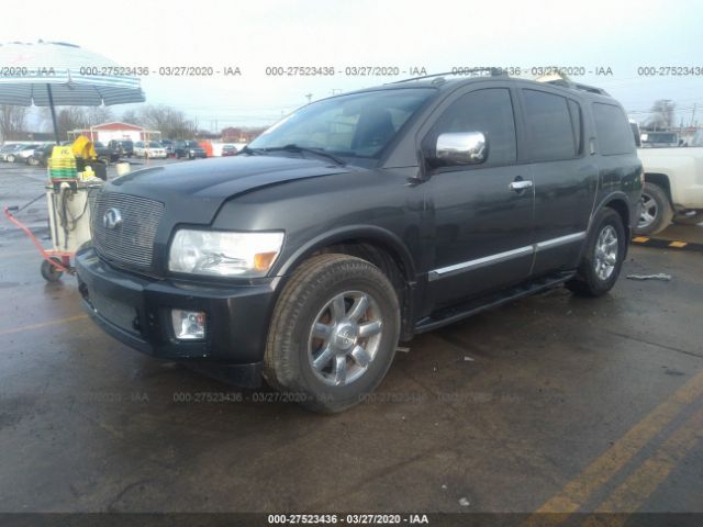 5N3AA08C66N812157 - 2006 INFINITI QX56  Gray photo 2