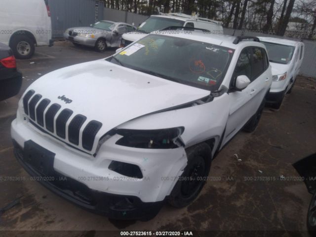 1C4PJMCB9GW148171 - 2016 JEEP CHEROKEE LATITUDE White photo 2