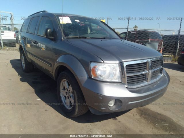 1D8HB48NX8F150325 - 2008 DODGE DURANGO SLT Gray photo 1