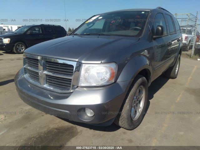 1D8HB48NX8F150325 - 2008 DODGE DURANGO SLT Gray photo 2