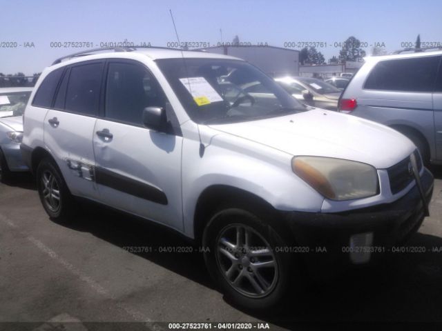 JTEGH20V210017927 - 2001 TOYOTA RAV4  White photo 1