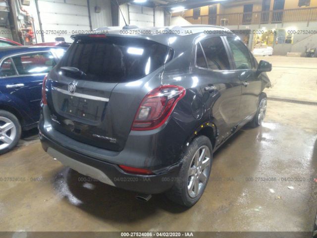 KL4CJGSB9HB106734 - 2017 BUICK ENCORE ESSENCE Gray photo 4