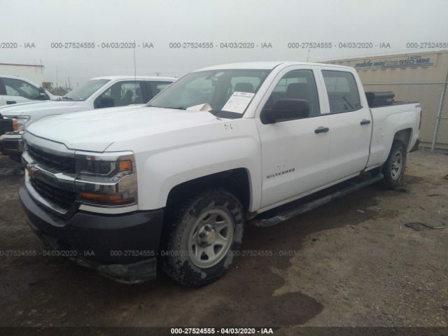 1GCUKNEC9HF198579 - 2017 CHEVROLET SILVERADO K1500/K1500 LS White photo 2