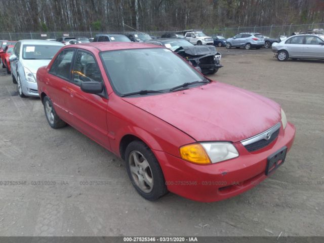 JM1BJ2219Y0300378 - 2000 MAZDA PROTEGE ES 红色 照片 1