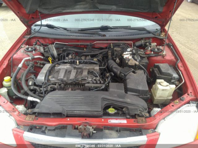 JM1BJ2219Y0300378 - 2000 MAZDA PROTEGE ES 红色 照片 10