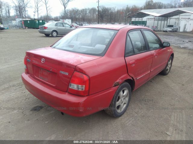 JM1BJ2219Y0300378 - 2000 MAZDA PROTEGE ES 红色 照片 4