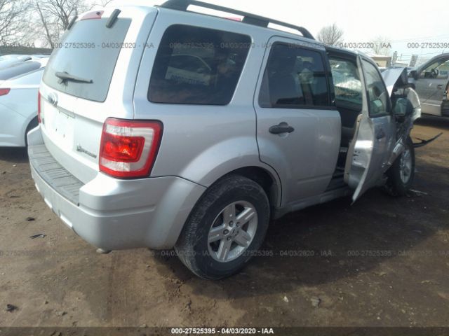 1FMCU59349KB19274 - 2009 FORD ESCAPE HYBRID Silver photo 4