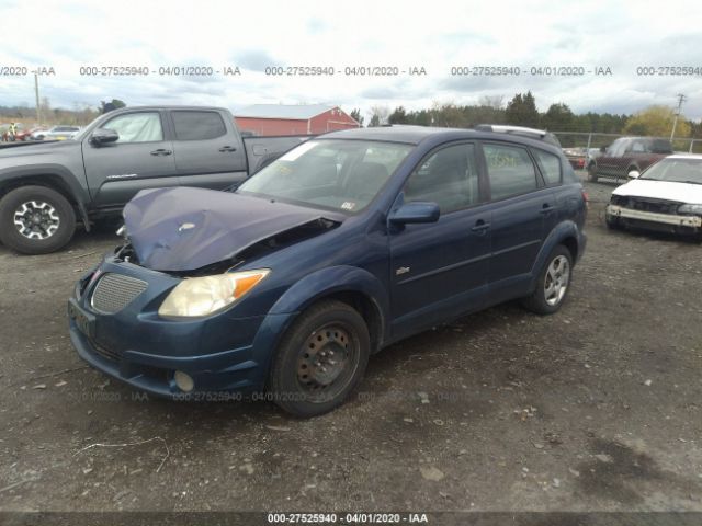 5Y2SL63865Z439677 - 2005 PONTIAC VIBE  Blue photo 2