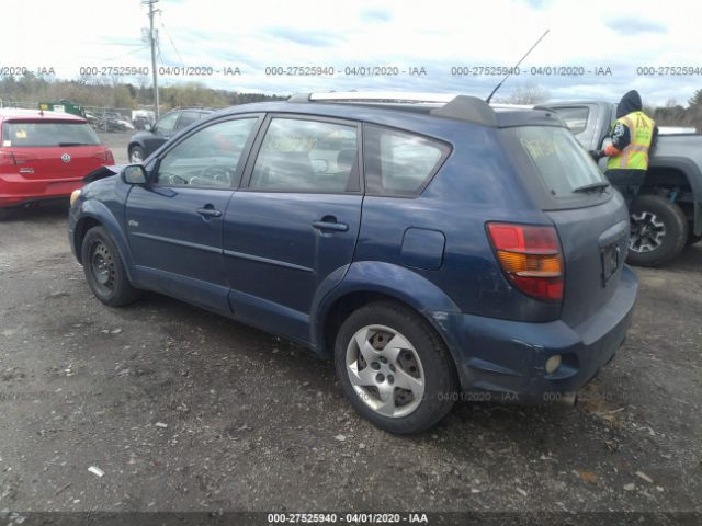 5Y2SL63865Z439677 - 2005 PONTIAC VIBE  Blue photo 3