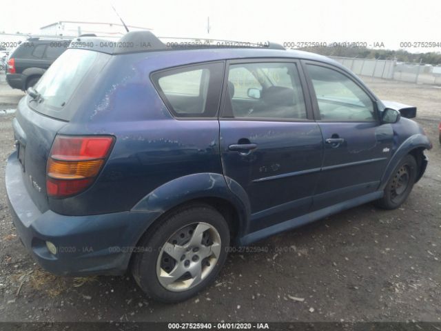 5Y2SL63865Z439677 - 2005 PONTIAC VIBE  Blue photo 4