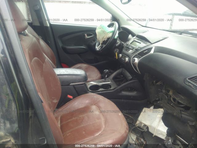 KM8JUCAC2BU190863 - 2011 HYUNDAI TUCSON GLS/LIMITED 黑色 照片 5