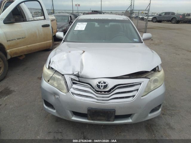 4T1BF3EKXBU597801 - 2011 TOYOTA CAMRY SE/LE/XLE 银色 照片 6