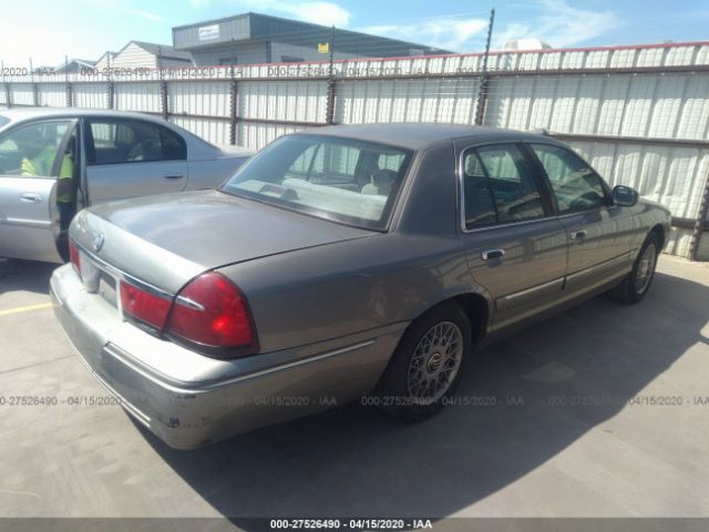 2MEFM74W4XX730400 - 1999 MERCURY GRAND MARQUIS GS Gold photo 4