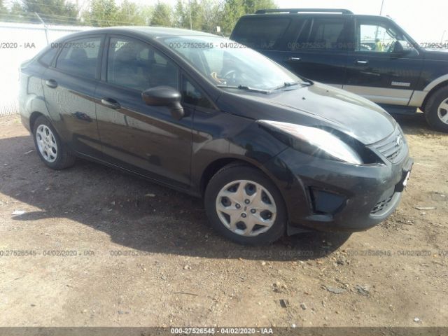 3FADP4AJ2CM187227 - 2012 FORD FIESTA S Black photo 1