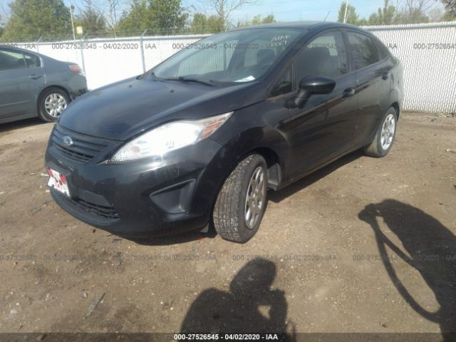 3FADP4AJ2CM187227 - 2012 FORD FIESTA S Black photo 2