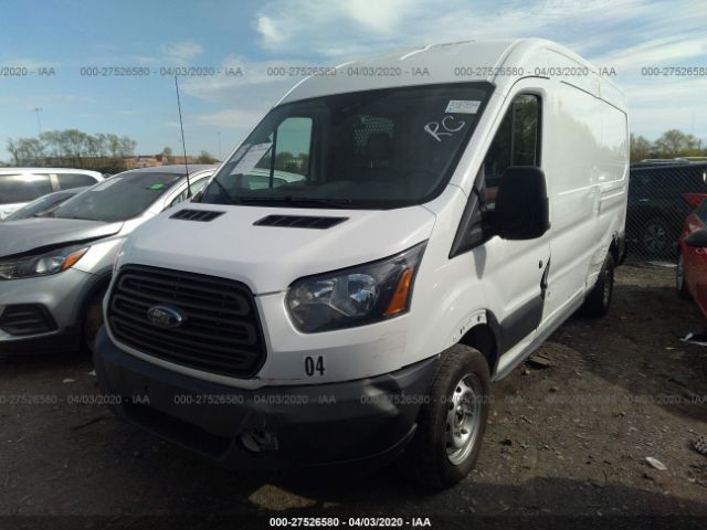 1FTYE2CM2GKA30341 - 2016 FORD TRANSIT T-150 White photo 2